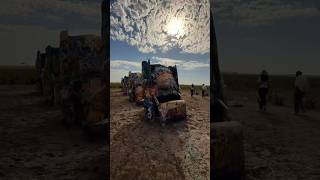 Cadillacs but no guitars😂 daily fyp cadillacranch murillofabworks tourism travel explore [upl. by Tyson]