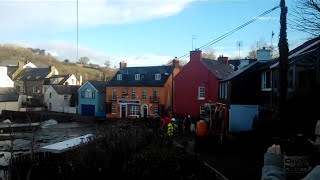 Storm Damage at The Bulman Bar Kinsale Feb 5th 2014 [upl. by Koren]