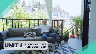 Amazing Townhouse at Salisbury South  1 2145 Prairie Ave Port Coquitlam [upl. by Etteyniv544]