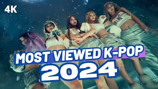 TOP 100 MOST VIEWED KPOP SONGS OF 2024 MARCH  WEEK 1 [upl. by Nidnerb35]