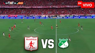 América de Cali vs Deportivo Cali CLASICO VALLECAUCANO EN VIVO  LIGA BETPLAY 20242 [upl. by Abdel]