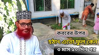 কবরের উপর কেন ফুলMawlana Delwar Hossain Saidi সাঈদী পারিবারিক কবরস্থান Saidi Cemetery مقبرة السعيدي [upl. by Bard]