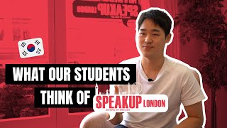 🇰🇷 What Do Our Students Think of Speak Up London  Joon [upl. by Einnil160]