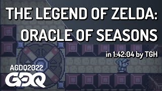 The Legend of Zelda Oracle of Seasons by TGH in 14204  AGDQ 2022 Online [upl. by Dihgirb]