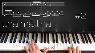 Una Mattina  Piano Tutorial  Part 2 [upl. by Abana]