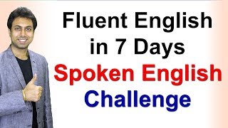 How to Speak Fluent English in 7 Days  Speaking Fluently  Awal [upl. by Erlond314]