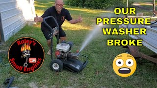 OUR PRESSURE WASHER WITH A HONDA GX160 WONT RUN HOW TO DIAGNOSE AND REPAIR IT EASY DIY [upl. by Pamella974]