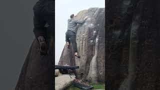 Pack 6C  Burbage South Valley climbing bouldering rockclimbing outdoorclimbing [upl. by Htenaj386]