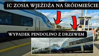 âťŚđźš« DRZEWO SPADĹO NA PENDOLINO WARSZAWA WSCHODNIA PO WYPADKU PODWĂ“JNE PENDOLINO PRZEZ ĹšRĂ“DMIEĹšCIE [upl. by Malorie662]