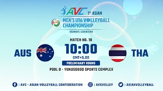 Thailand VS Australia  The 1st Asian Mens U16 Volleyball Championship [upl. by Mcloughlin]