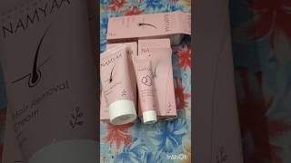 Hair Removal cream youtubeshorts amzone shopping Namyaa hair Removal cream [upl. by Ramey]