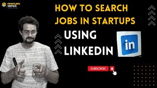 How to search Startup Jobs through Linkedin  Frontlinesmedia [upl. by Ragnar]