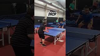 MASTER OF THE TABLE 8 tabletennisclips tabletennis usatt sport zjs rally pingpong pong [upl. by Mohr]