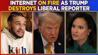 The Internet Is ON FIRE as Trump DESTROYS Liberal Reporter [upl. by Llemart]