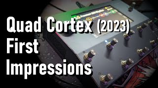 Buying a Quad Cortex  Unboxing Promises [upl. by Tram]