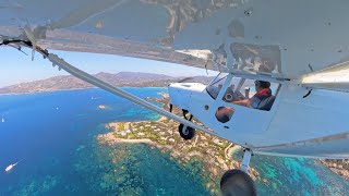 A flight over Sardinia  360 VR [upl. by Ynffit]