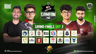 Bingo Nachos x IGL BGMI GAMEON CUP GrandFinals  Day 2 ft GODLIKE ESPORTS Carnival Gaming 8bit [upl. by Fulton]