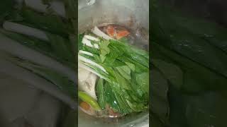 Cooking Tinolang Bangus with Pechay [upl. by Sirdi]