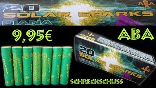 Schreckschuss 2017 ABA Solar Sparks Diana 995€ Schneider [upl. by Acisey]