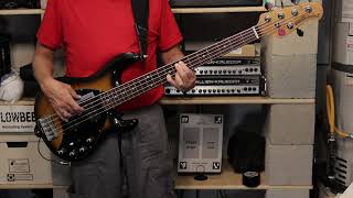 Steely Dan  Peg Bass Cover [upl. by Lockwood]