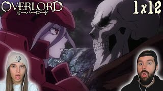 AINZ OOAL GOWN VS SHALLTEAR BLOODFALLEN PARTE 1  REACCIÓN 1X12 OVERLORD [upl. by Edvard532]