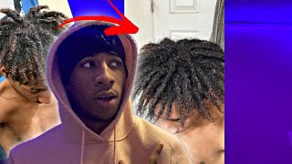 3 EASY METHODS TO GET FREEFORM DREADS SPONGE BRUSH TWO STRAND TWIST 😮‍💨🔥 [upl. by Iolenta550]