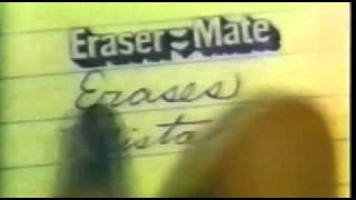 Eraser Mate Vintage Commercialmp4 [upl. by Katusha]