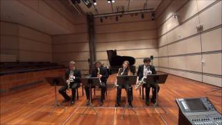 Alsibana Saxophone Quartet  128bpm  Alain Metrailler [upl. by Hutchison]