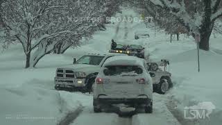 11302024 Erie PA  Erie Buried In Snow Stuck Vehicles Plows Working People Walking [upl. by Craggie]