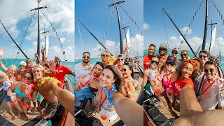 🥳 The Grub And Grog Cruise With Jolly Pirates Aruba [upl. by Perle268]