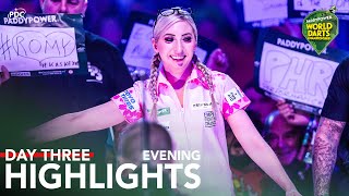 NERVELESS Day Three Evening Highlights  202324 Paddy Power World Darts Championship [upl. by Mueller]