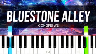 Congfei Wei  Bluestone Alley PIANO  SHEET MUSIC  MIDI 🎹 [upl. by Anila625]