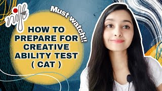 HOW TO PREPARE FOR NIFT CATCREATIVE ABILITY TEST IN 4 MONTHS BEST FREE NIFT  NID COACHING [upl. by Nahgem]