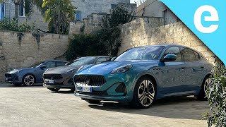 First Drive in the allelectric Maserati Grecale Folgore SUV [upl. by Atsejam708]