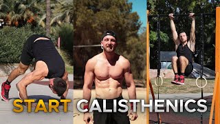 10 Best Calisthenics Exercises to Start With [upl. by Inus]