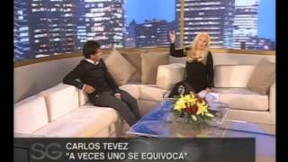 Carlitos Tevez quotPara reconquistar a Vanesa le hablo en inglésquot  Susana [upl. by Nyleek]