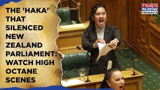 Haka Stuns New Zealand Parliament Watch Youngest MP Rip Bill On Cam  What Is This Maori Tradition [upl. by Eahs]