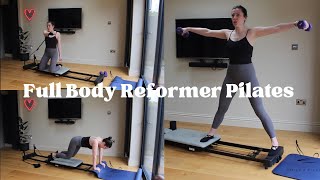 Reformer Pilates 45 minute full body workout I EMILYJPILATES [upl. by Hazaki]