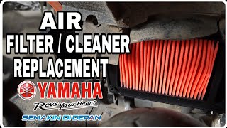 PAANO MAGPALIT NG AIR FILTER NG CARBURADOR  Mio Sporty  JLI Motovlog [upl. by Dustie162]