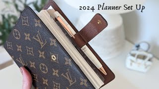 2024 Planner Set Up amp Flip Through  Minimal Planning [upl. by Hamian]