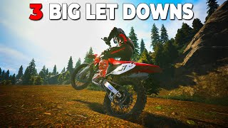 3 Motocross Games That Disappointed [upl. by Ody]