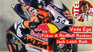 Veda Ega tidak masuk FIM JuniorGP fokus RedBull Rookies 2024 lebih Baik [upl. by Enrol]