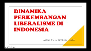 Ada apa dengan Liberalisme di Indonesia [upl. by Sheff]