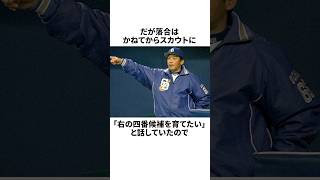 「中田翔はダメだぞ」と言った落合博満についての雑学野球野球雑学中日ドラゴンズ [upl. by Aliam]