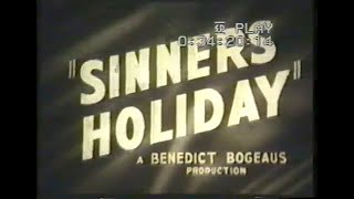 quotChristmas Evequot aka quotSinners Holidayquot 1947 Trailer [upl. by Montfort]