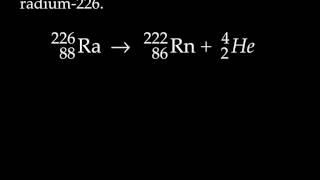 Radioactive Decay amp Nuclear Equations [upl. by Kinch767]