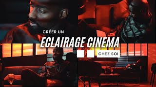 Créer un ÉCLAIRAGE CINÉMA chez soi waaronmizio [upl. by Abner]