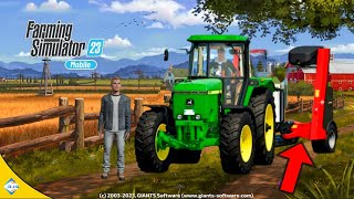 Farming Simulator 23  How To Make A SILAGE Silage Bales With Old JOHN DEERE [upl. by Pessa]