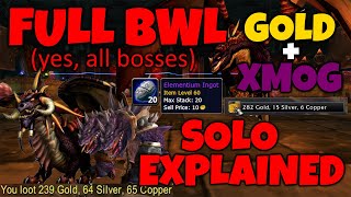 FULL Blackwing Lair Solo EXPLAINED Hunter PoV Cataclysm Classic [upl. by Vivi]