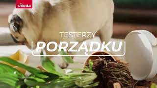 Vileda Pet Pro Szczotka elektrostatyczna do sierści i włosów [upl. by Wanonah]